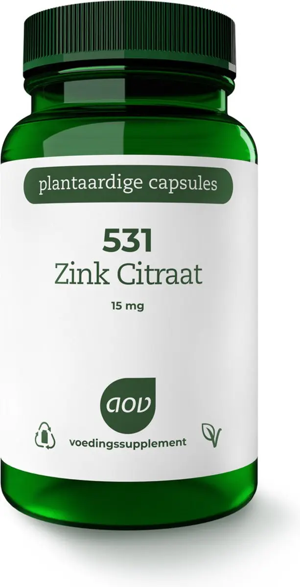 AOV Zink Citraat 60 Vegacaps