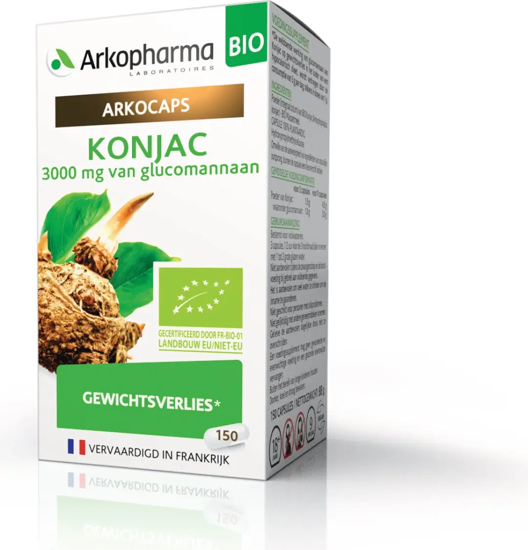 Arkopharma Konjac Bio Capsules 150 Stuks