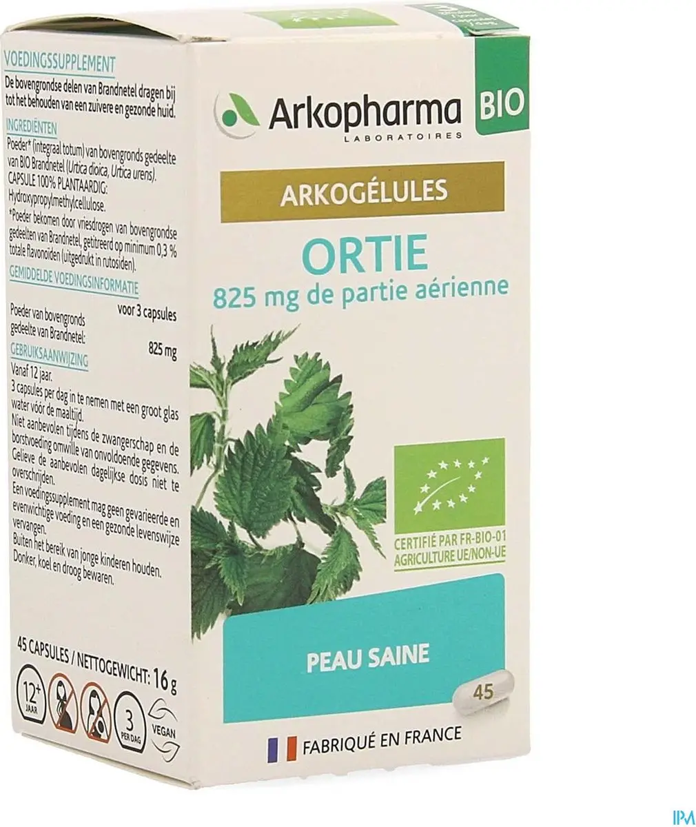 Arkopharma Arkocaps Brandnetel Bio 45 Capsules