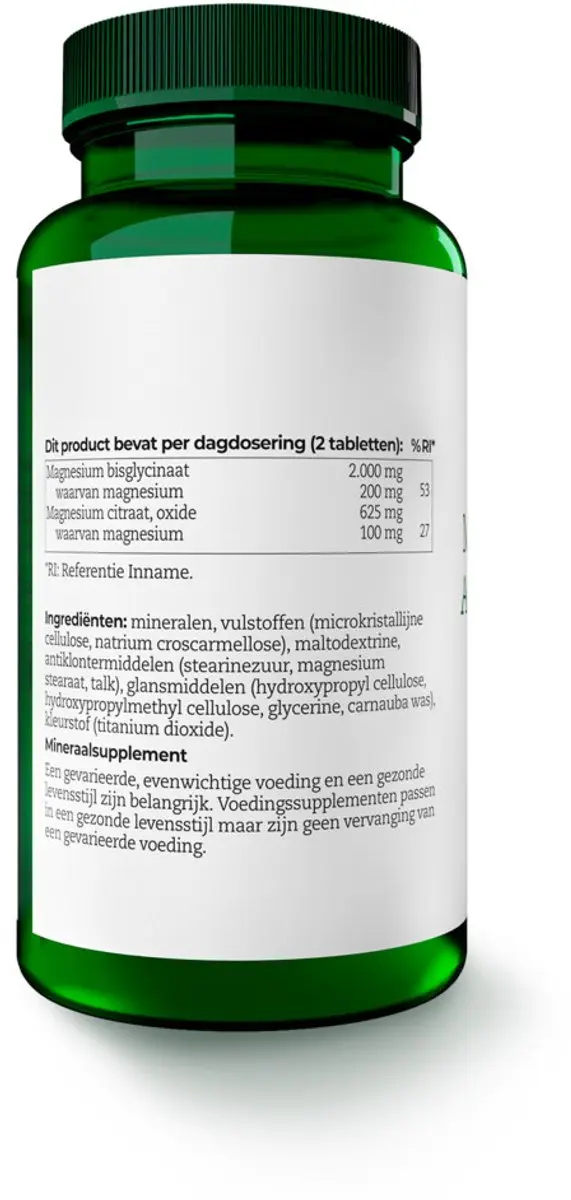 AOV Magnesium AC & Citraat 120 tabletten - 2x60