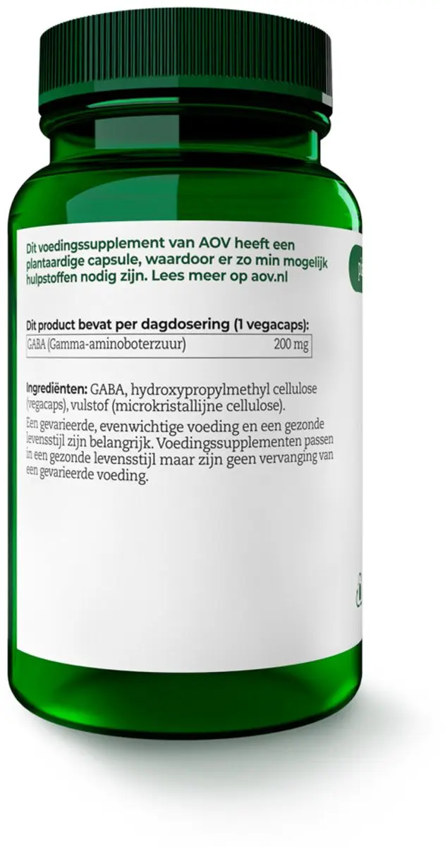 AOV GABA 120g - 2x60 Vegacapsules