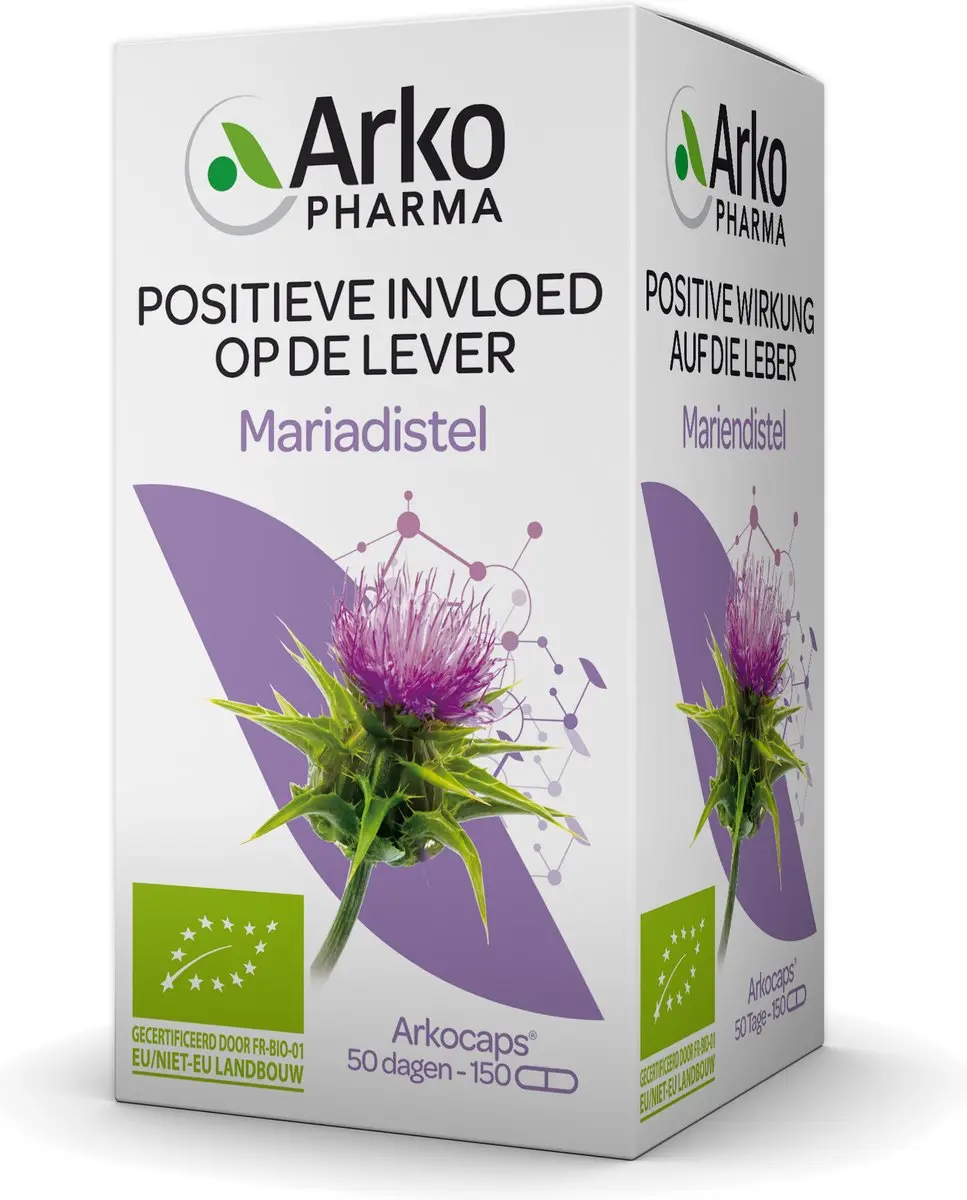 Arkopharma Mariadistel Vegicaps 150 Stuks