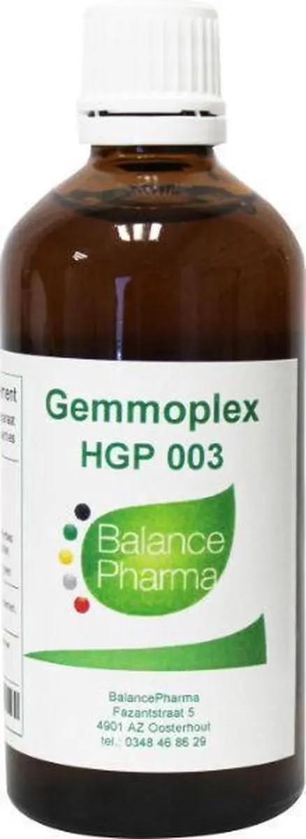 Balance Pharma Gemmoplex HGP003 Galblaasreiniger 100ml
