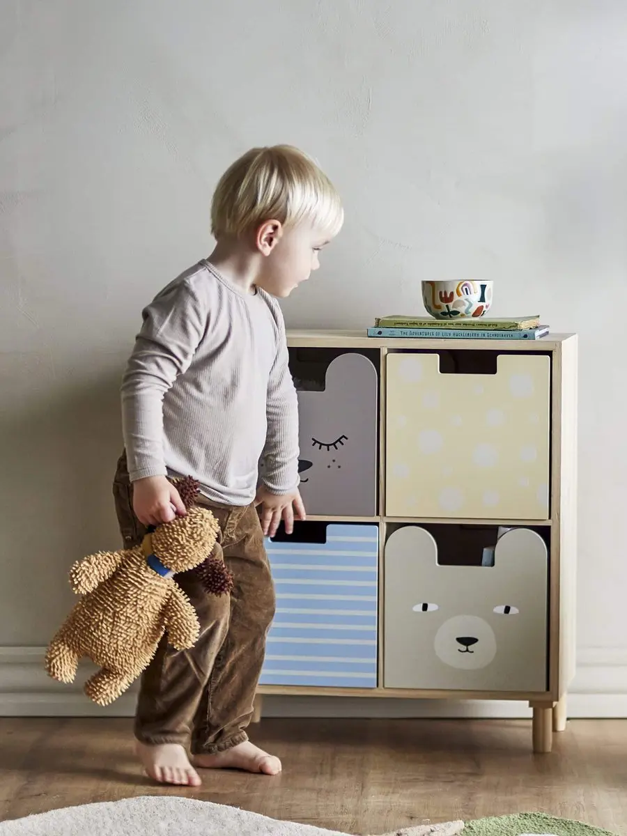 Bloomingville Boekenkast Mini Calle - Multicolor - afbeelding 6 van 6