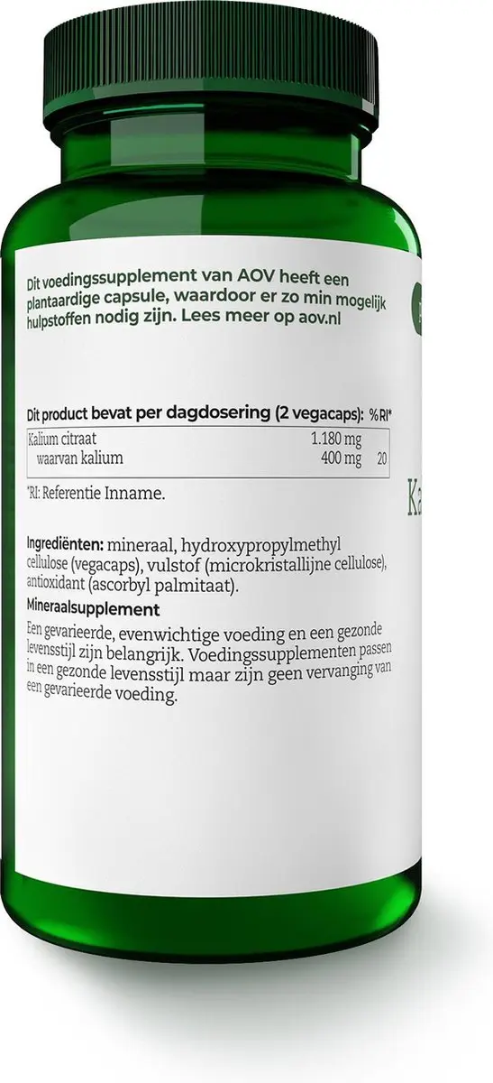 AOV Kalium Citraat 90 Vegacaps
