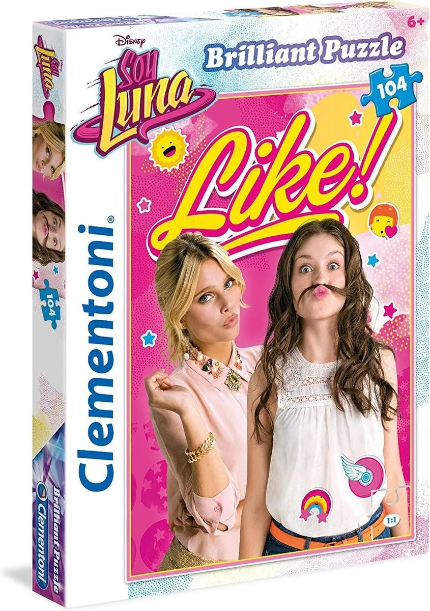 Clementoni Disney Soy Luna Puzzel 104 Stuks