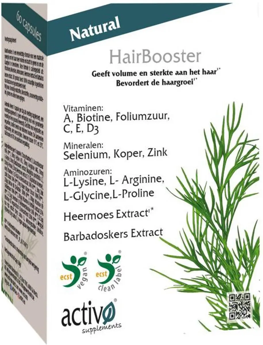 Activo HairBooster 60 Vegetarische Capsules