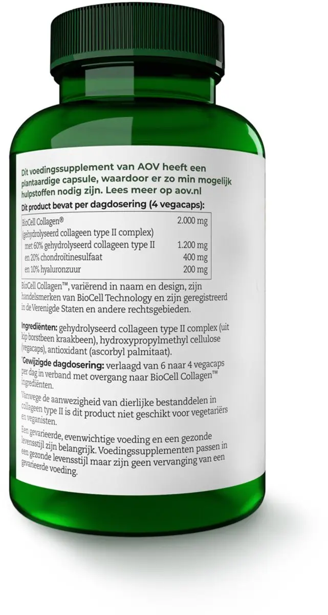 AOV Collageen Type II 90 Vegacaps