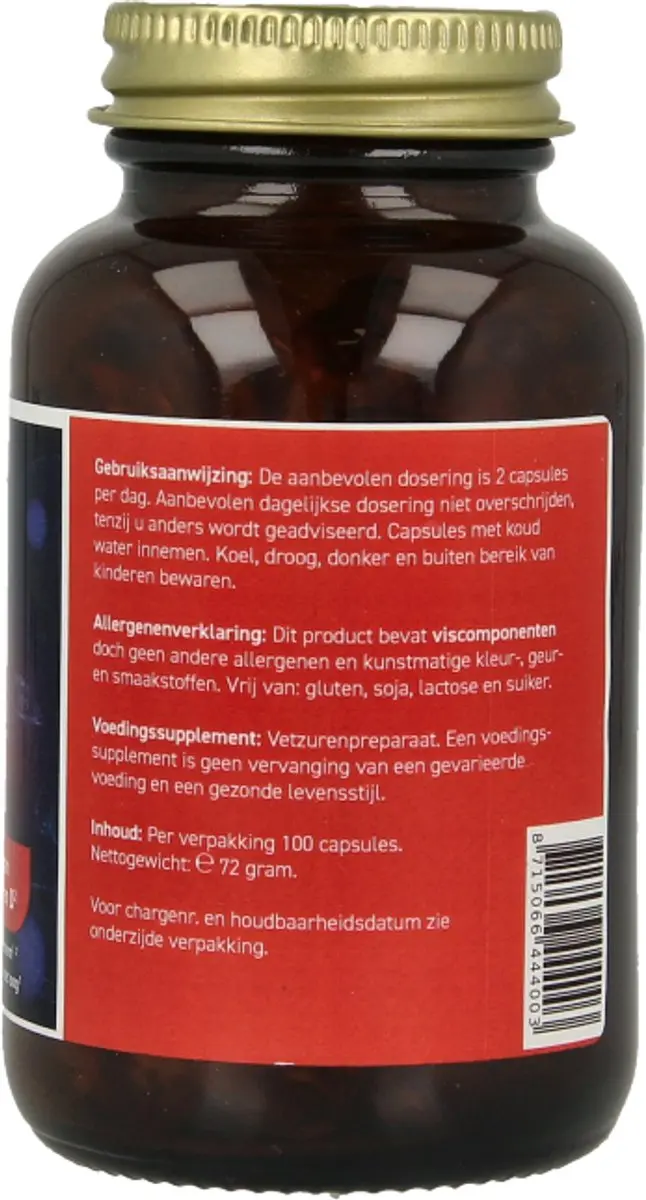 All Natural Levertraan Vitamine A&D 100 Capsules