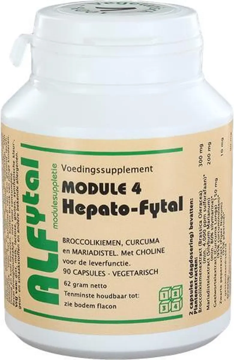 Alfytal Hepato Fytal 90 Vegetarische Capsules