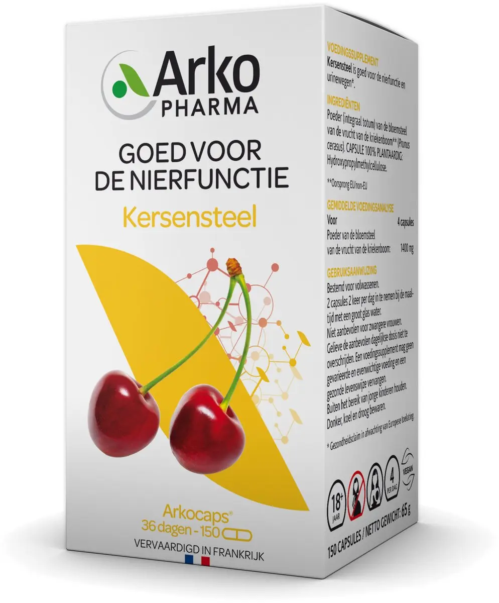 Arkopharma Kersensteel Capsules 150 Stuks