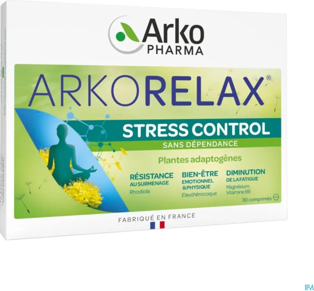 Arkopharma Arkorelax Stress Control Comp 30 - 30 Stuks