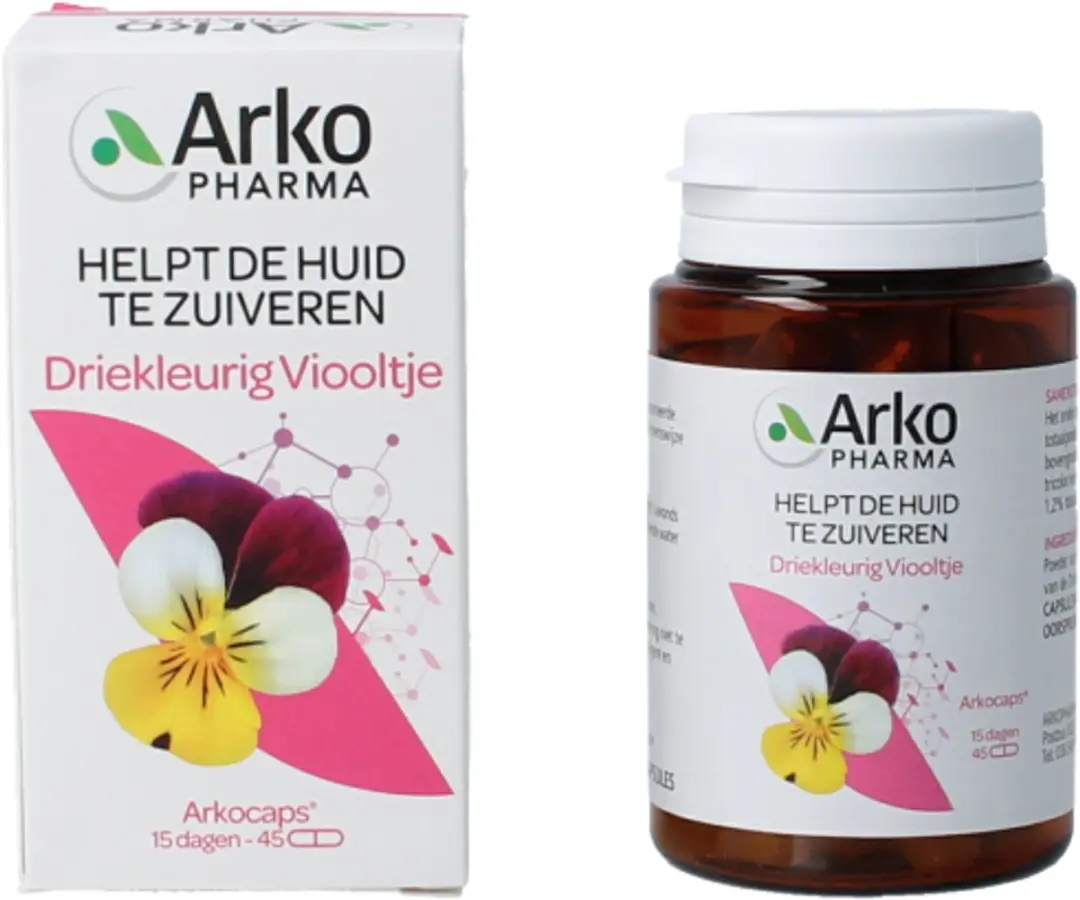 Arkopharma Arkocaps Driekleurig Viooltje 45 Capsules
