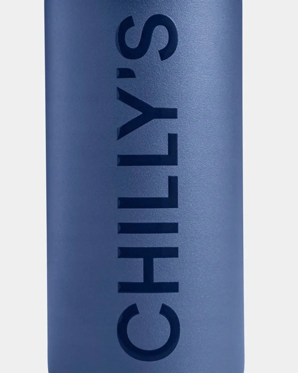 Chilly's Series 2 Flip Bidon Sportief - 1L - Blauw