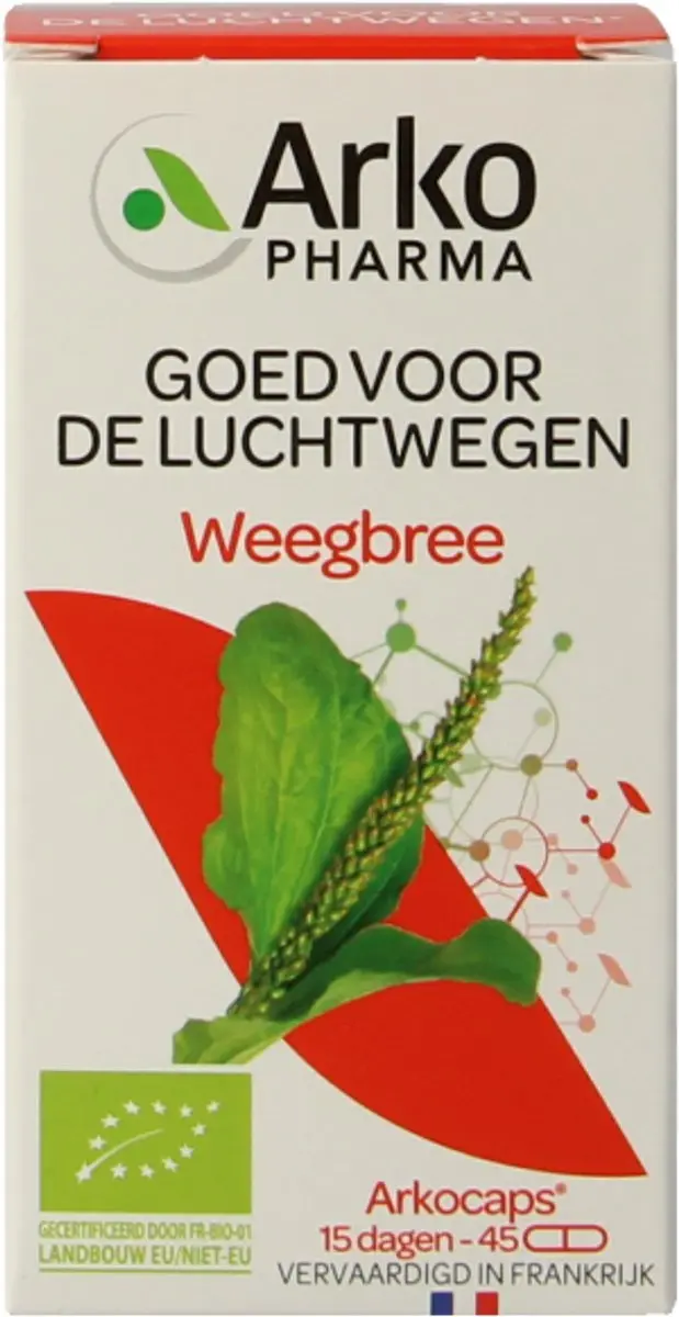 Arkocaps Weegbree Voedingssupplement 45 Capsules