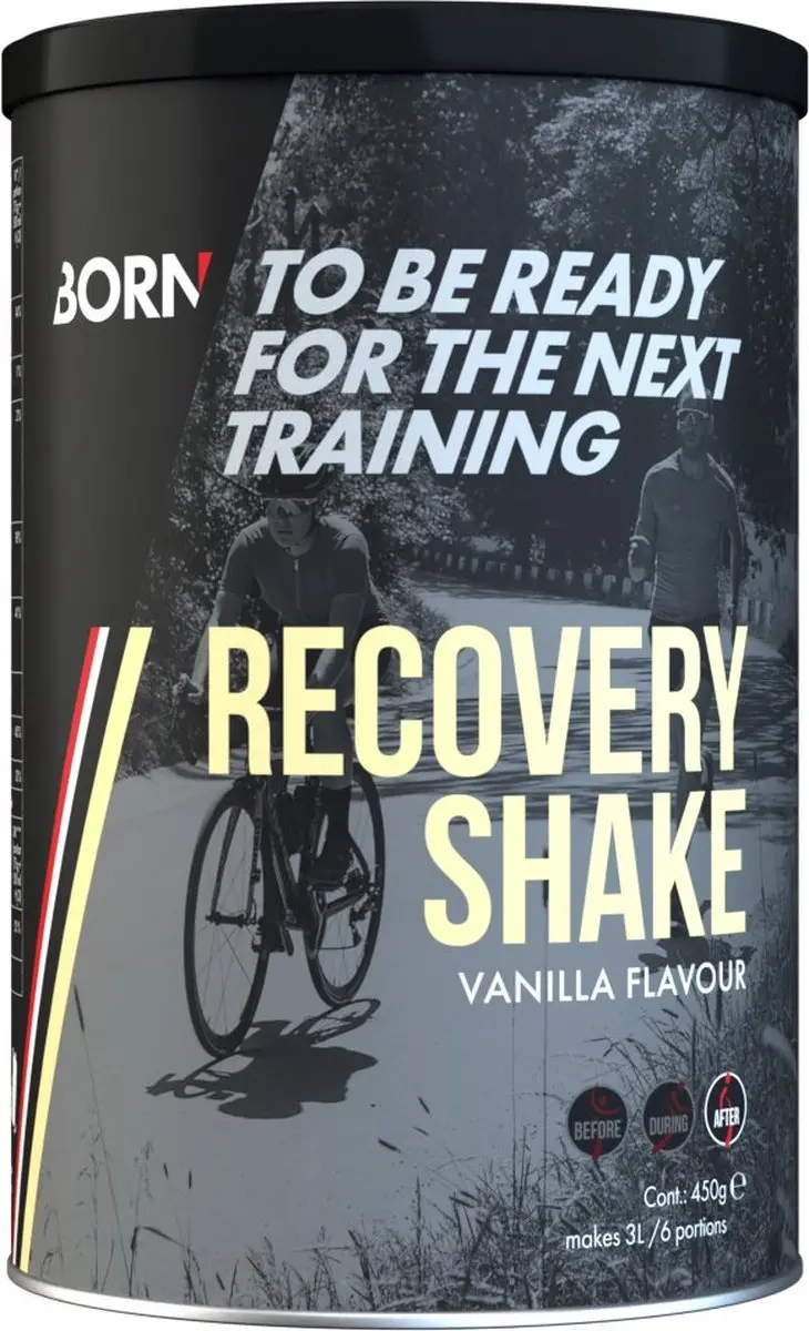 Born Recovery Shake Hersteldrank Vanilla 450g