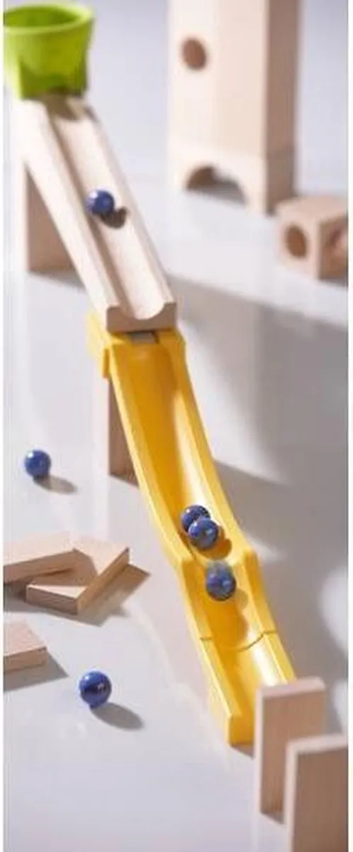 Haba Knikkerbaan Stop and Go Uitbreiding - 8 Delig - Multicolor