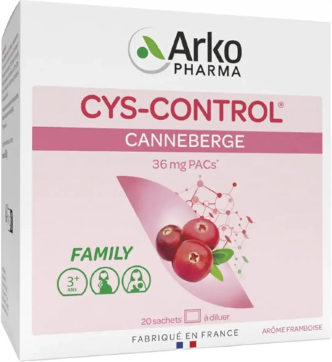 Arkopharma Cys-Control Cranberry 20 Zakjes