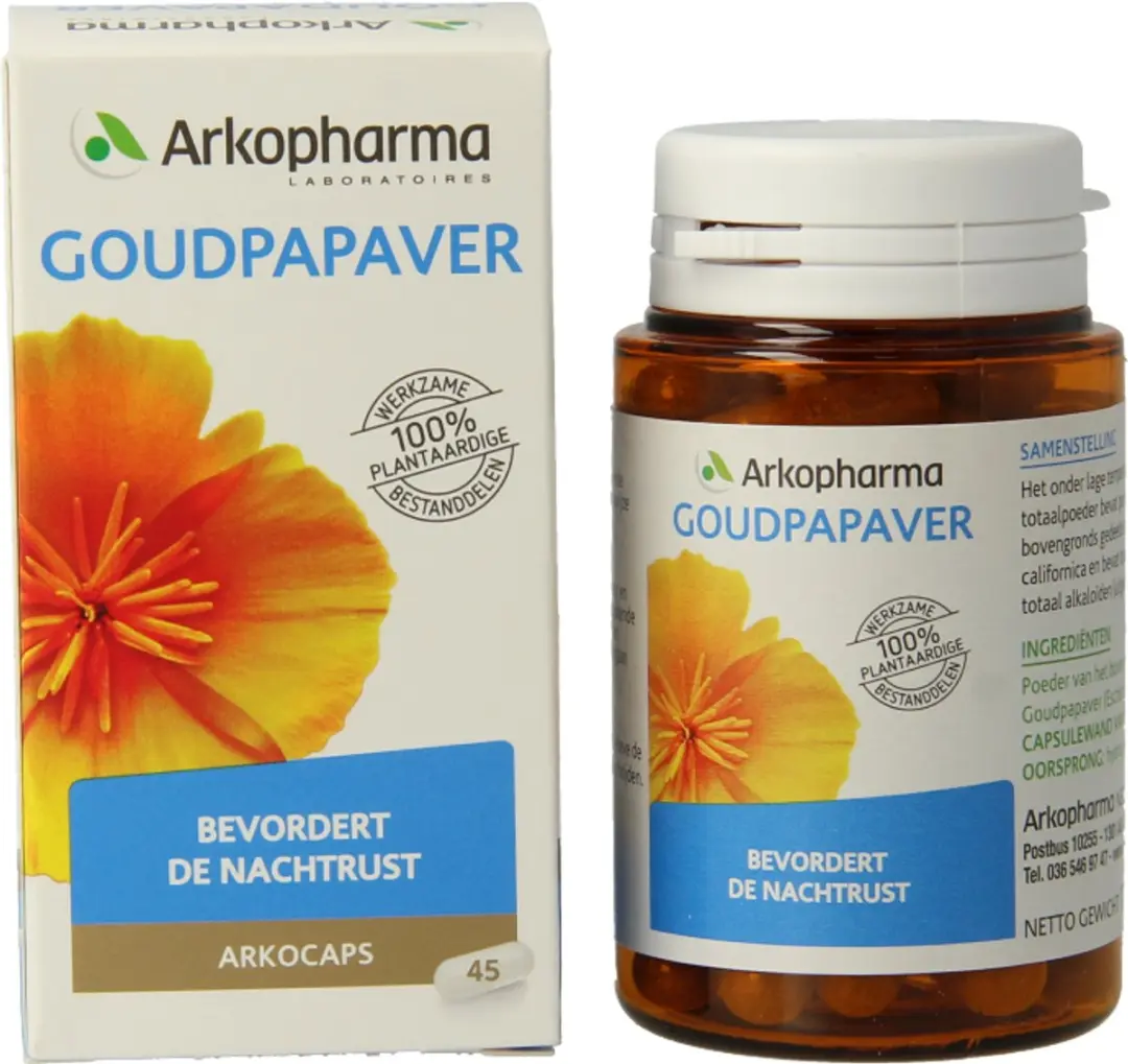 Arkopharma Arkocaps Goudpapaver - 45 Capsules