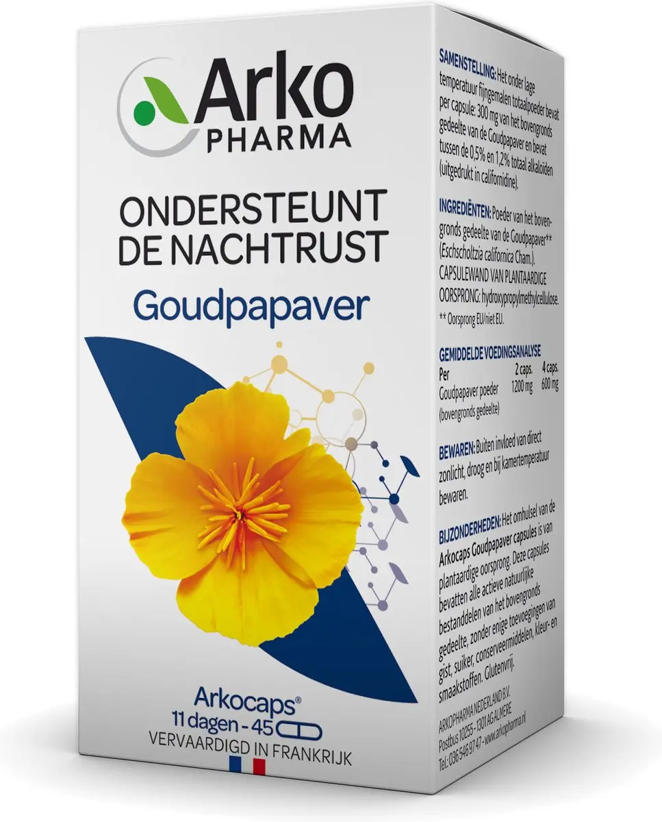 Arkopharma Arkocaps Goudpapaver