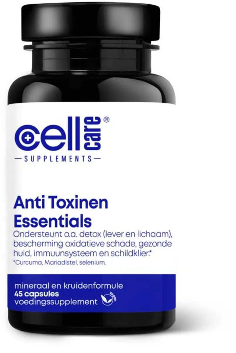 Cellcare Anti Toxinen Essentials 45 Vegcaps