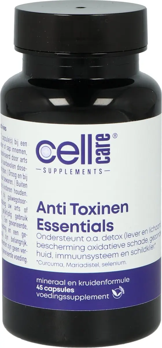 Cellcare Anti Toxinen Essentials 45 Vegcaps