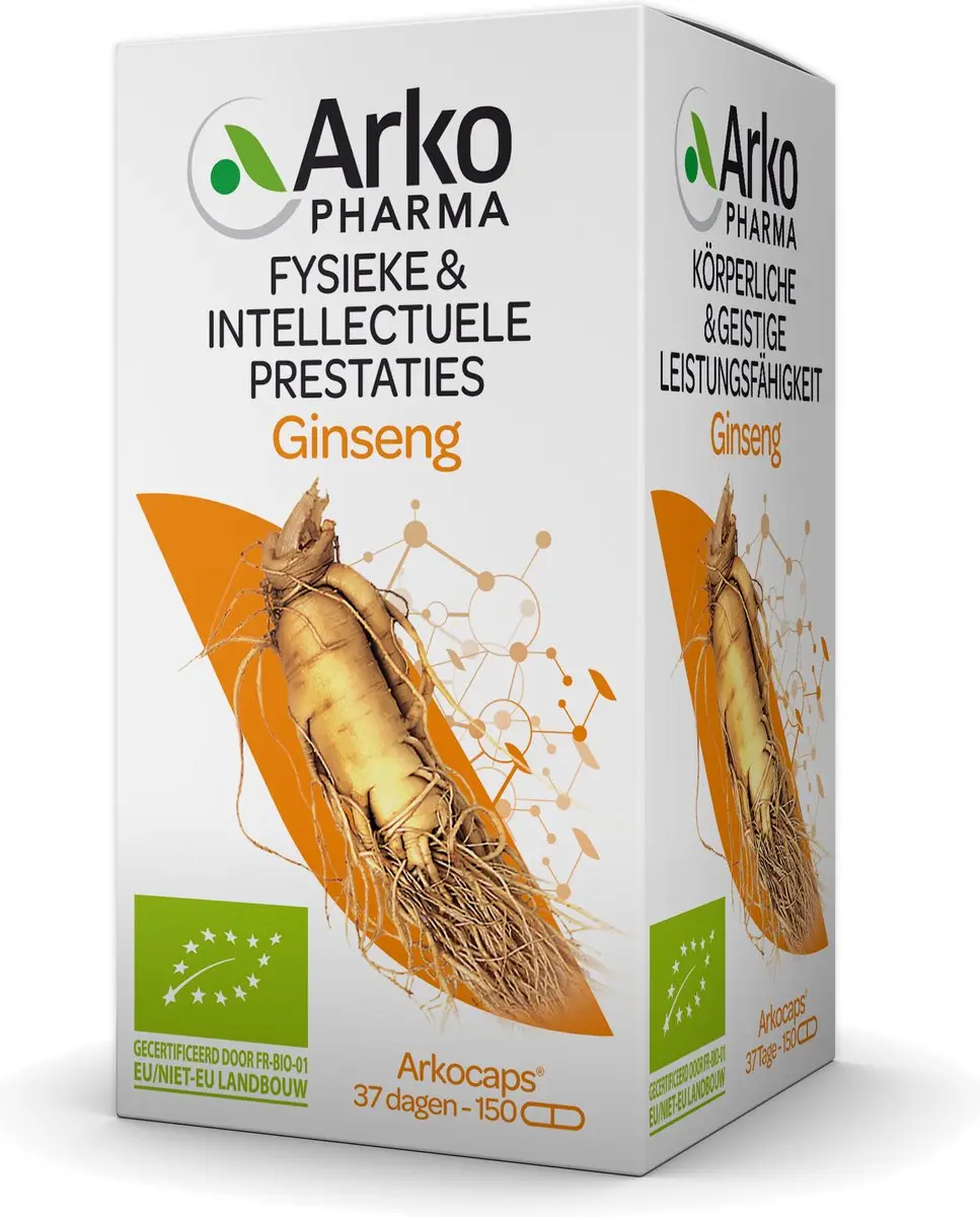 Arkopharma Arkocaps Ginseng 150 Capsules
