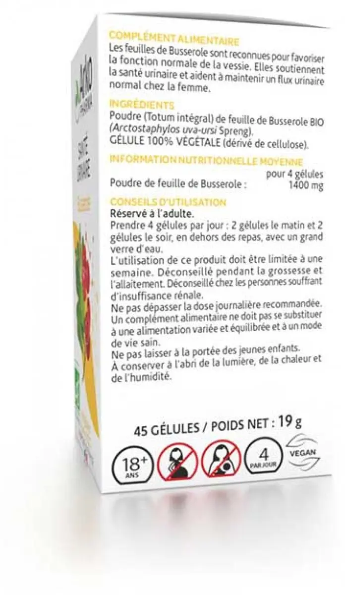 Arkopharma Arkogélules Beerendruif Bio 45 Capsules