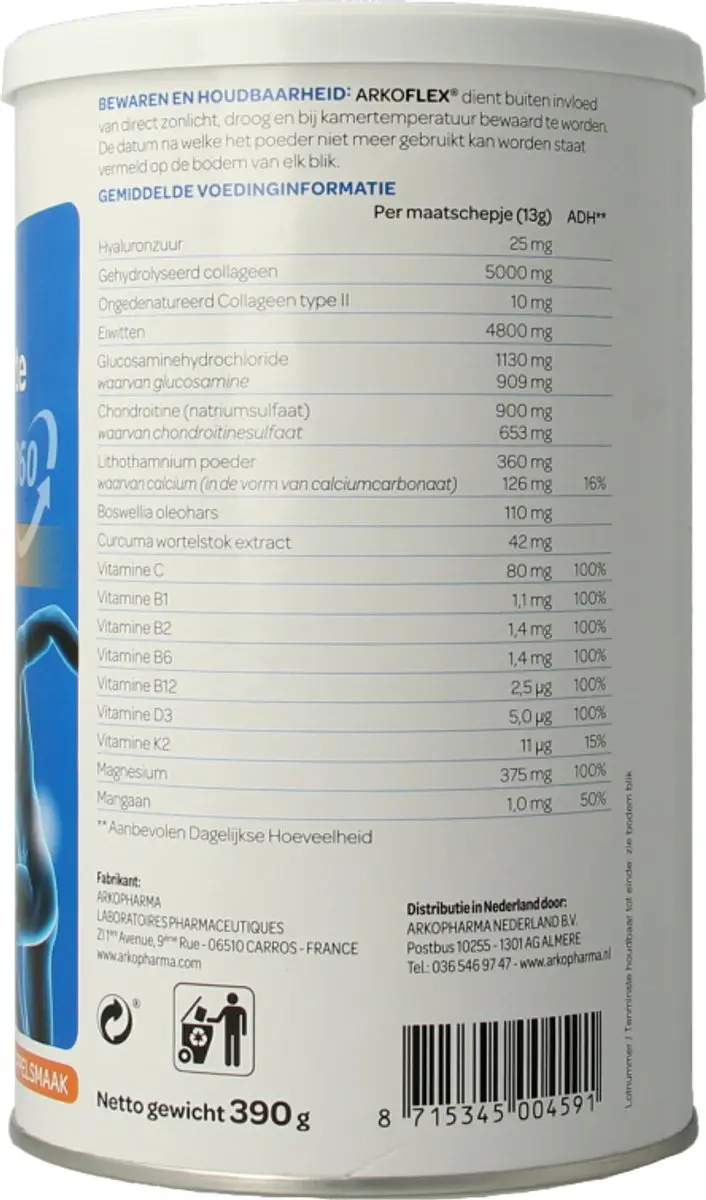 Arkopharma Arkoflex Forte Poeder 390g
