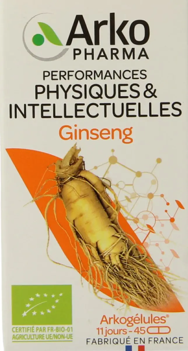 Arkopharma Arkocaps Ginseng - 45 Capsules