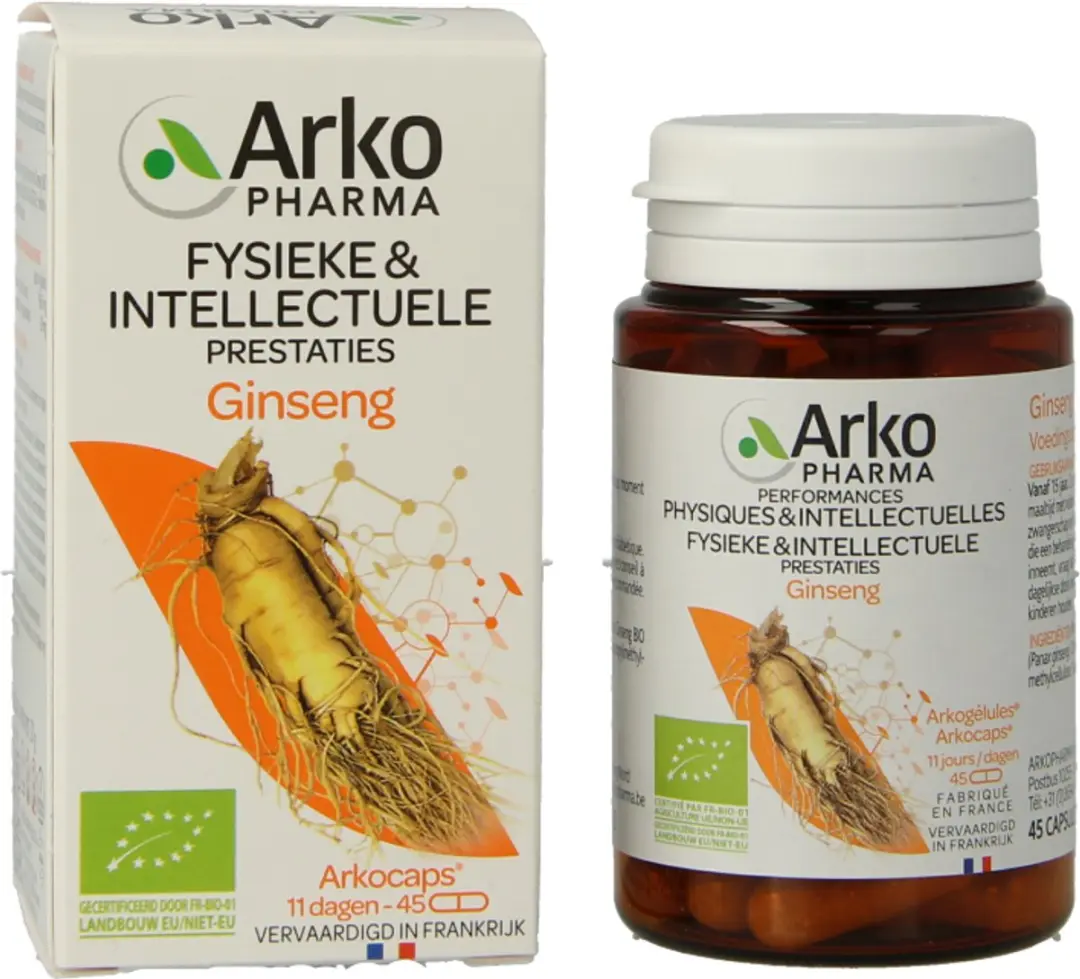 Arkopharma Arkocaps Ginseng - 45 Capsules