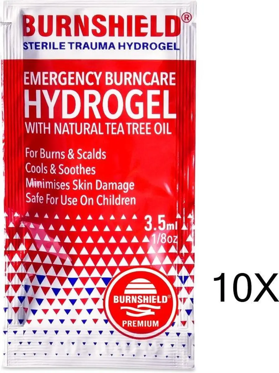 Burnshield Blots Gelzakjes 10 Stuks - 3.5ml