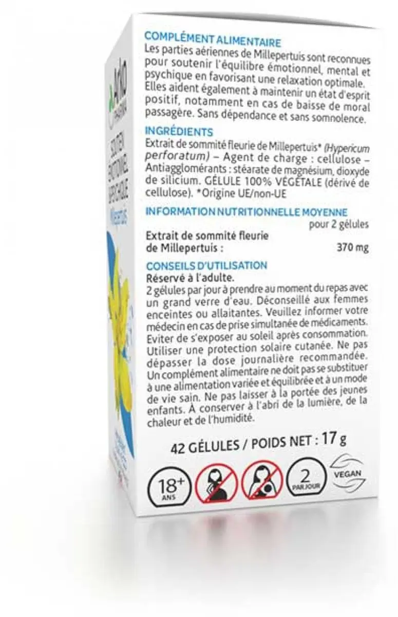 Arkopharma Arkogélules Sint-janskruid 42 Capsules