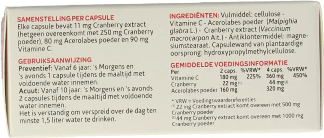 Arkopharma Cranberola Capsules - 60 Stuks