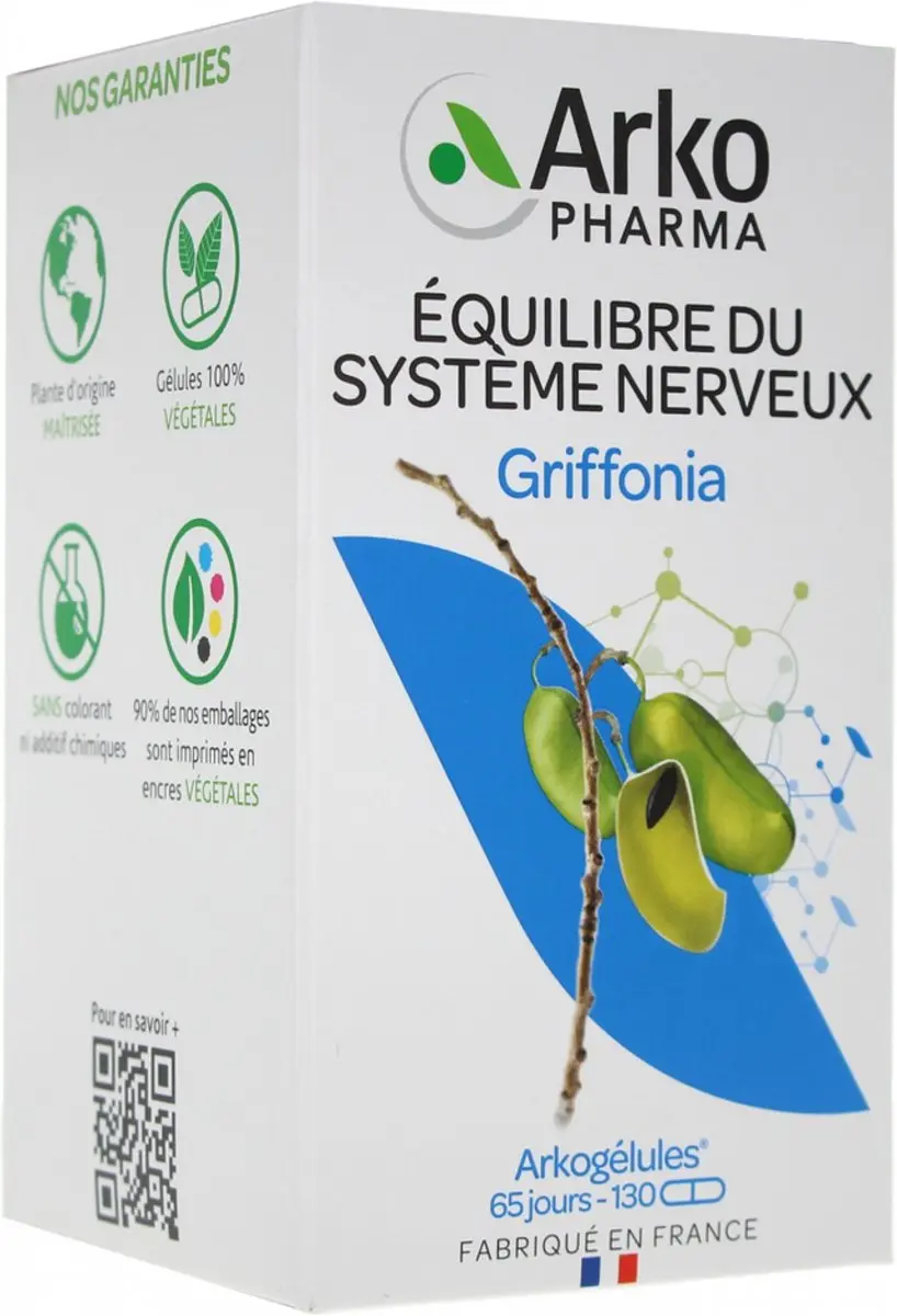 Arkopharma Arkogélules Griffonia 130 Capsules