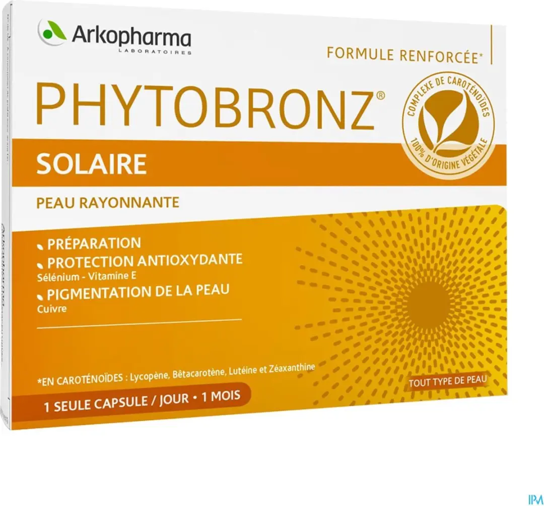 Arkopharma Phytobronz Solar Caps 30 - 19ml