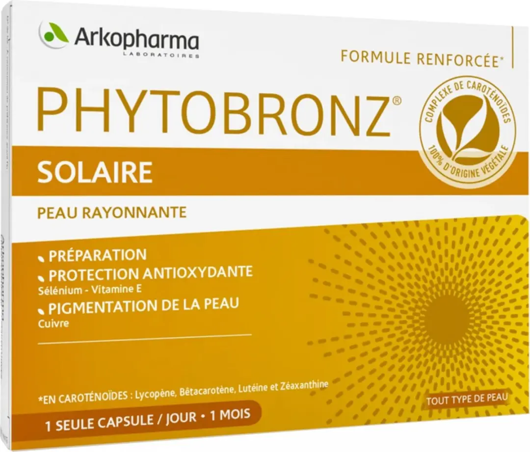 Arkopharma Phytobronz Solar Caps 30