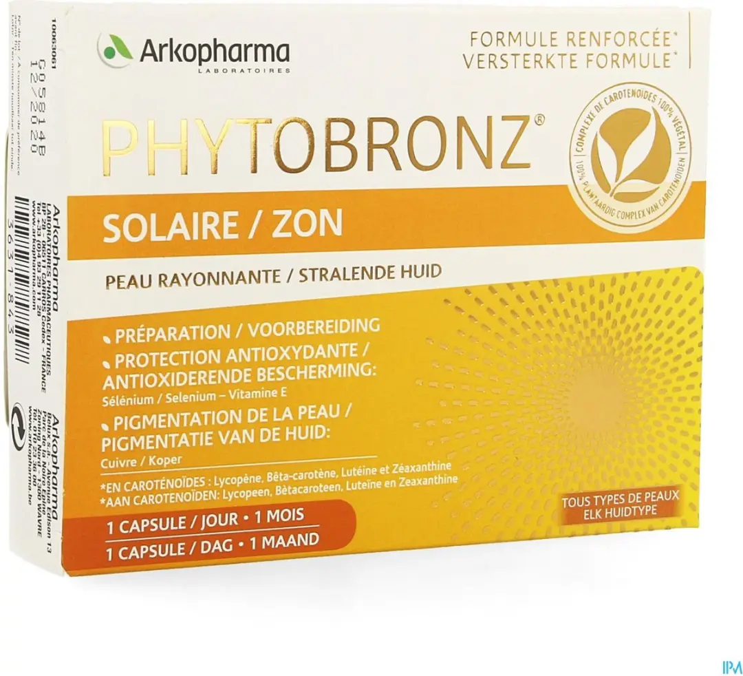 Arkopharma Phytobronz Solar Caps 30 - 19ml