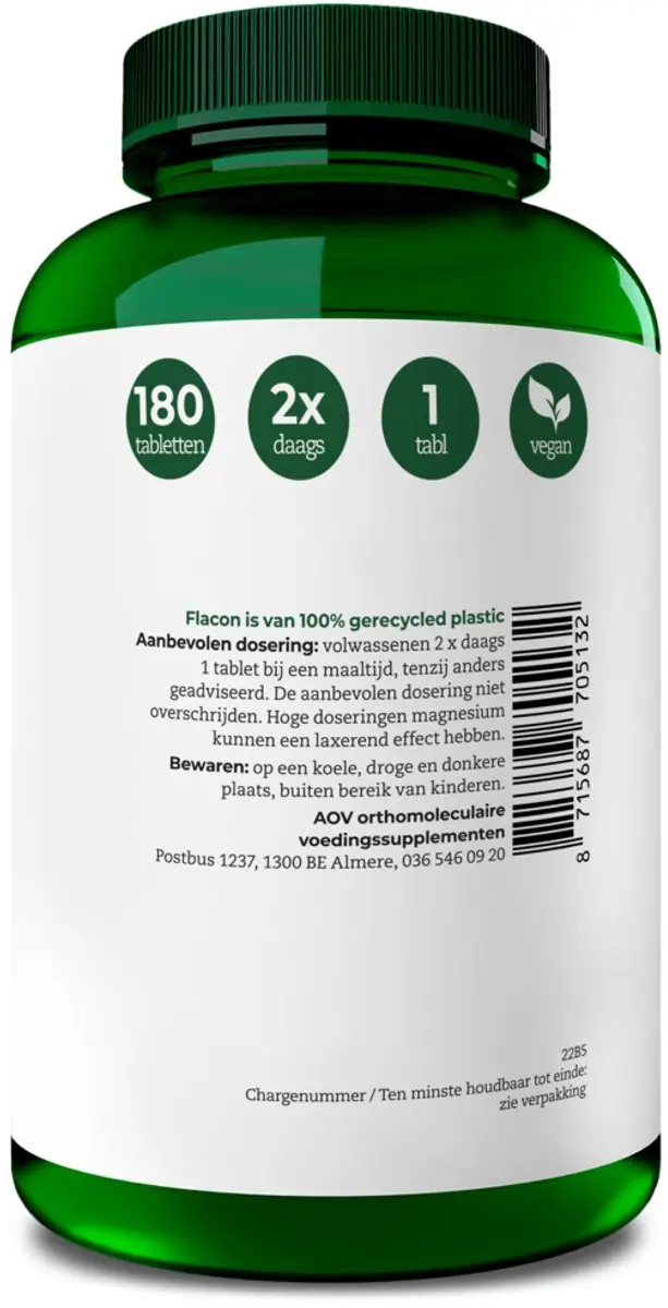 AOV Magnesium AC & Citraat 150mg - 180 tabletten