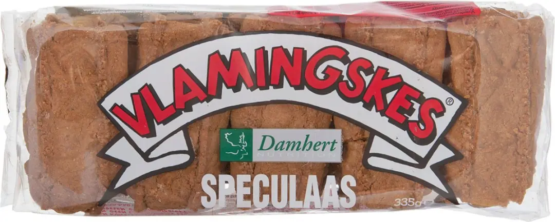 Damhert Speculaas Vlamingskes Natriumarm 335g
