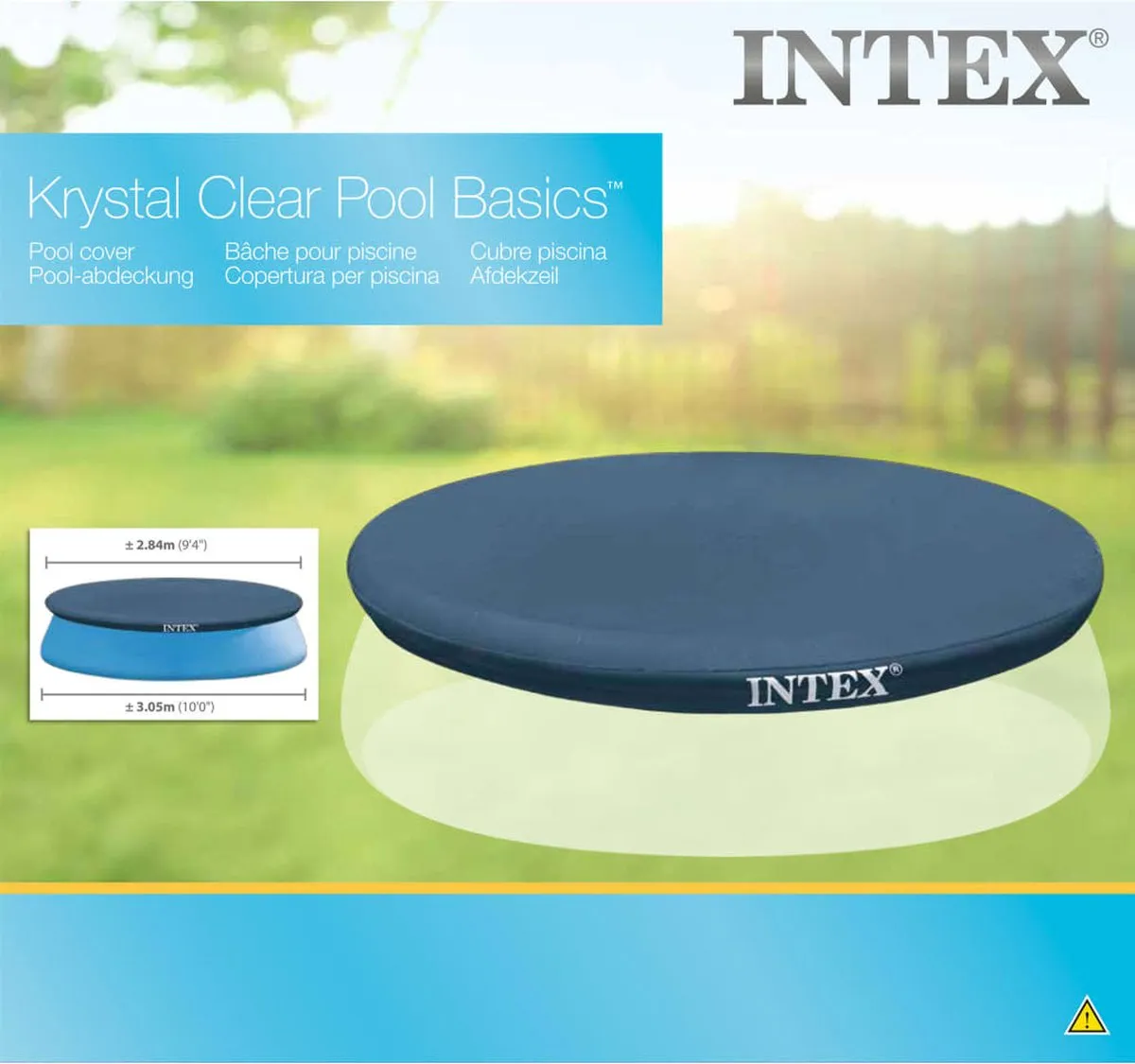 Intex Zwembadhoes Rond 305cm - Blauw