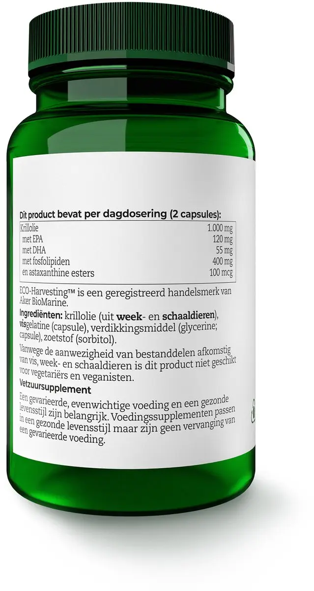 AOV Krillolie 60 Capsules - 100ml