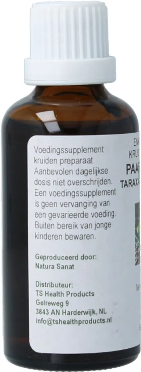 Cruydhof Taraxacum Off Rad 50ml - Paardebloem Natura