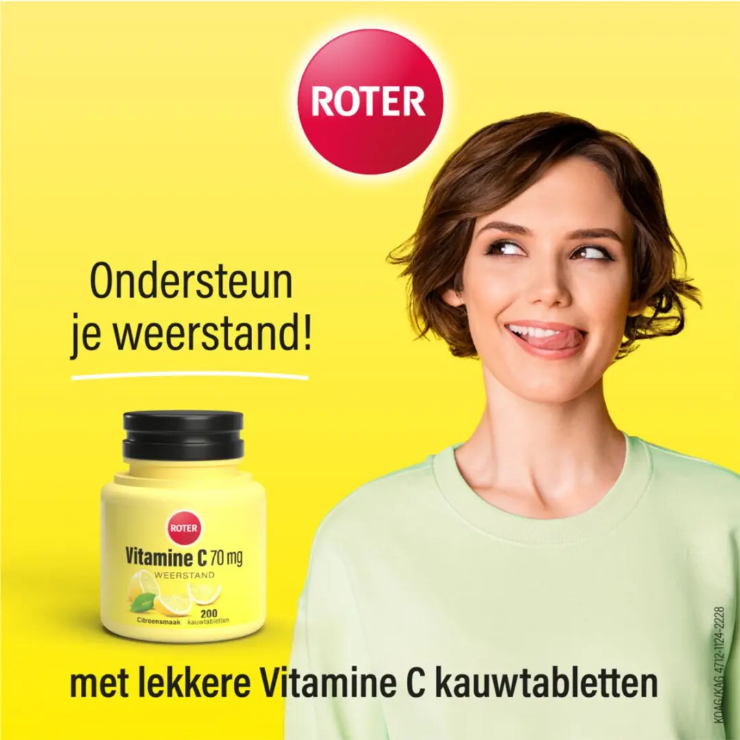 Roter Vitamine C 70mg Citroen Kauwtabletten - 800g