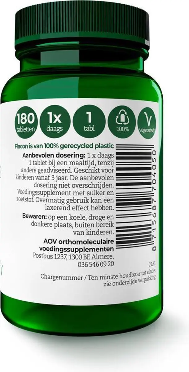 AOV Vitamine D3 180 Tabletten