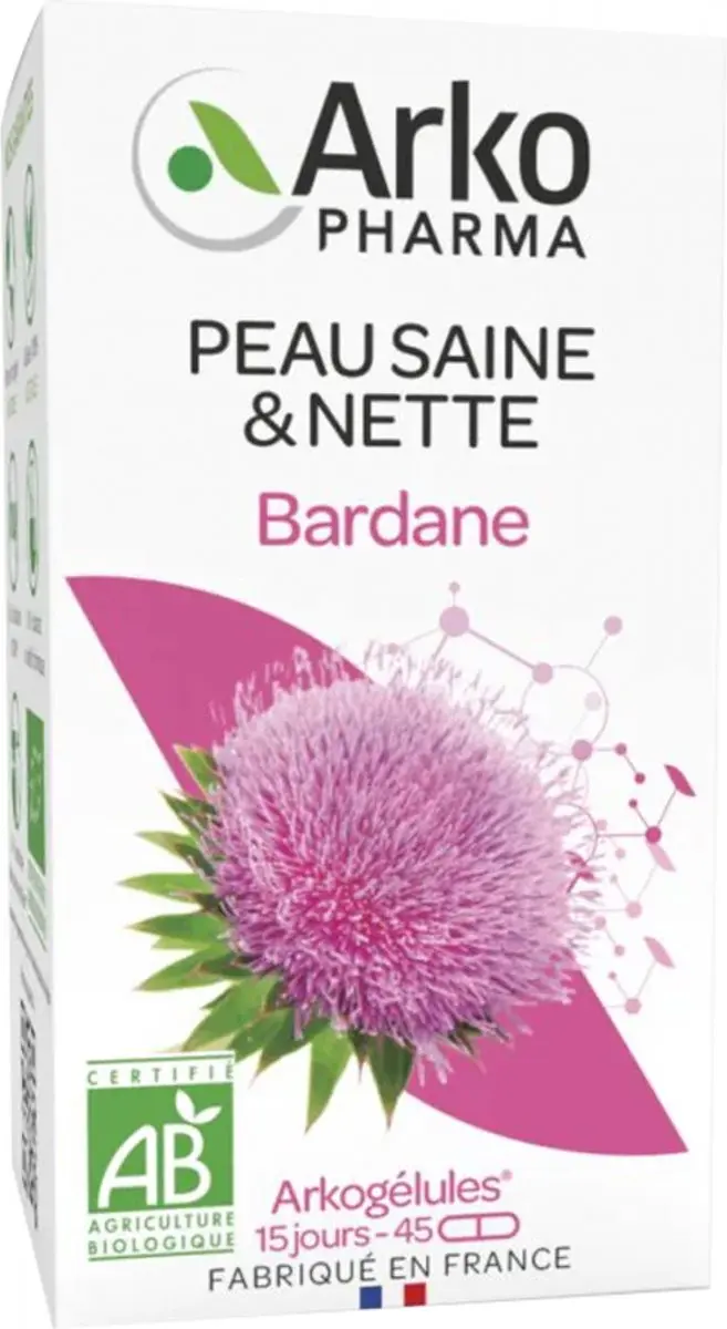 Arkopharma Arkogélules Bardane Bio 45 Capsules