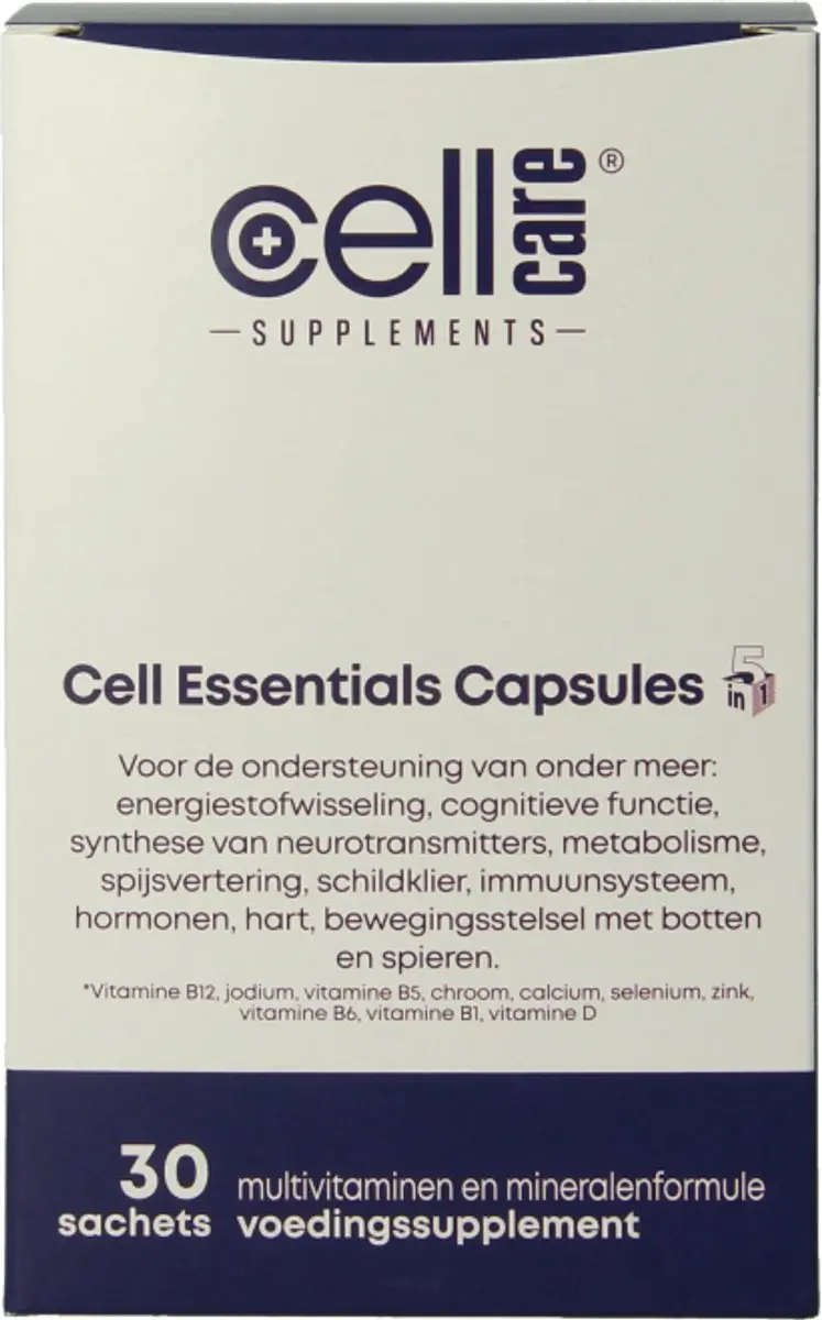 Cellcare Cell Essentials Capsules 30 Stuks