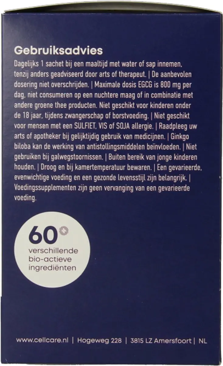 Cellcare Cell Essentials Capsules 30 Stuks