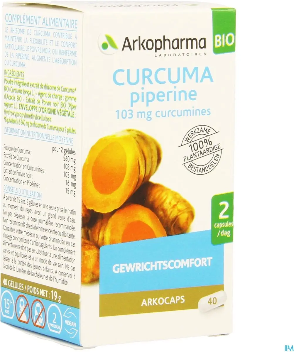 Arkopharma Arkocaps Curcuma Bio Capsules 40