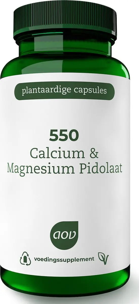AOV Calcium & Magnesium Pidolaat 90 Capsules